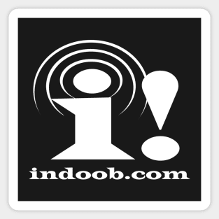 the indoob network logo Sticker